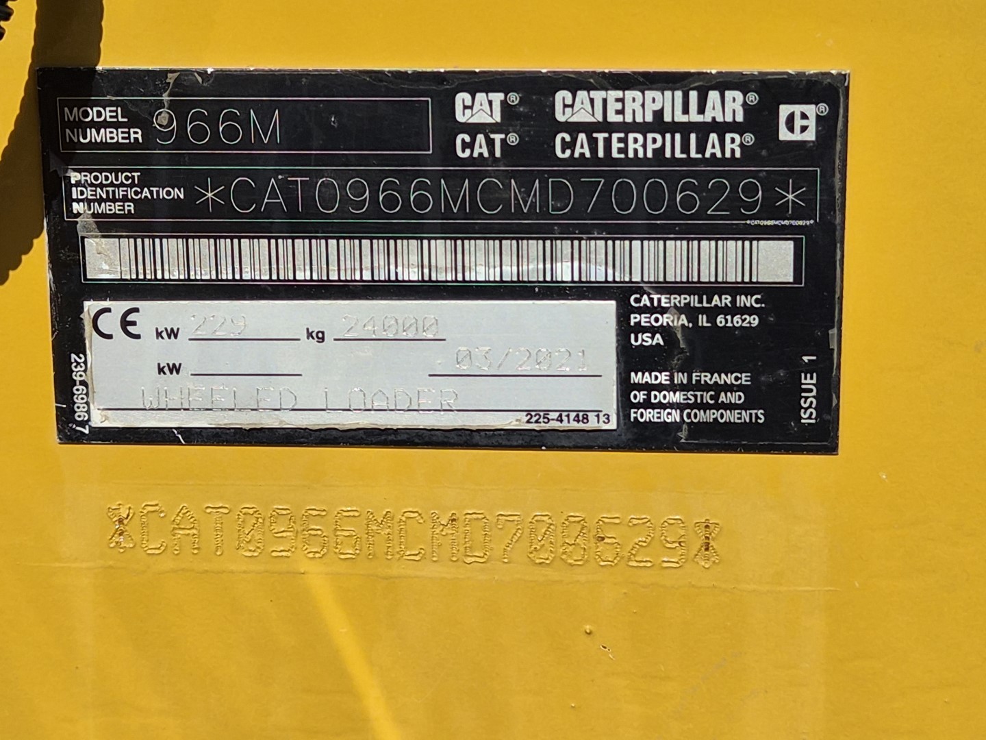 2021 CATERPILLAR 966M MD7 image 42